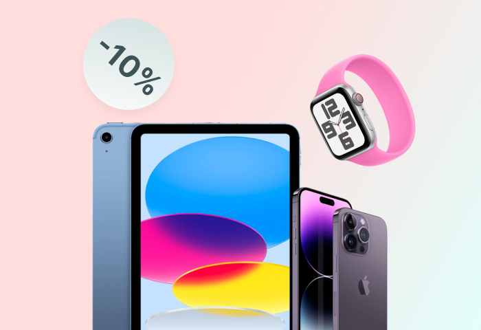 -10% на Apple Watch, iPad, iPhone 15 серии